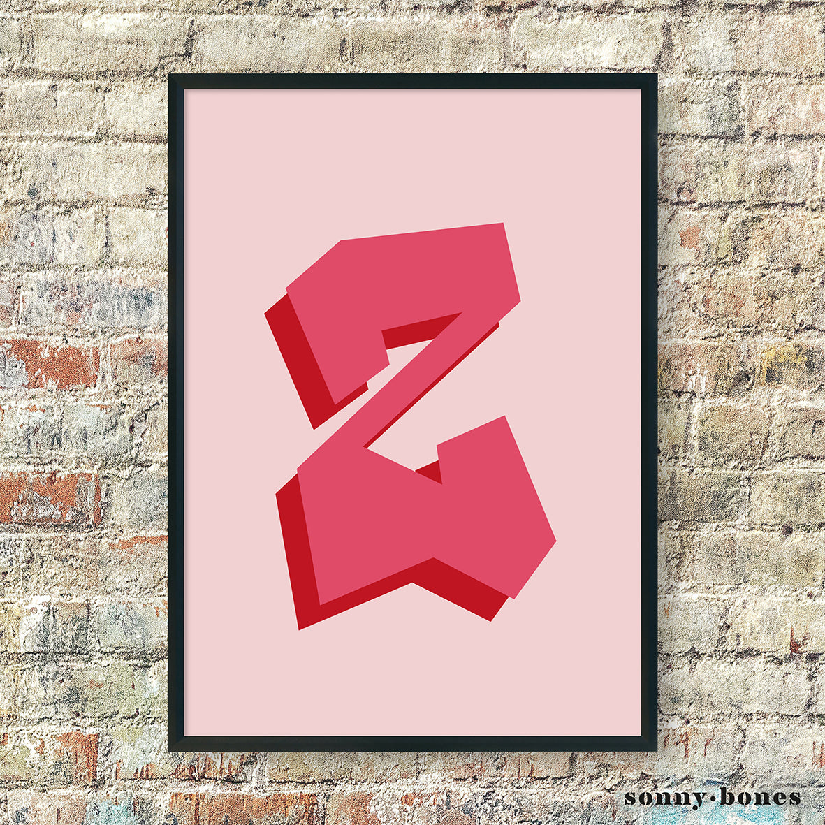 GRAFFITI LETTER Z Sonny Bones