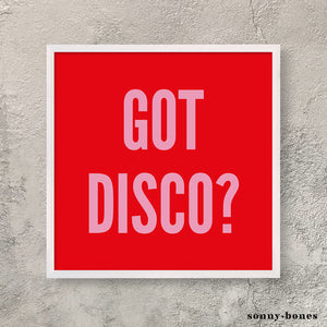 DISCO (red/pink)