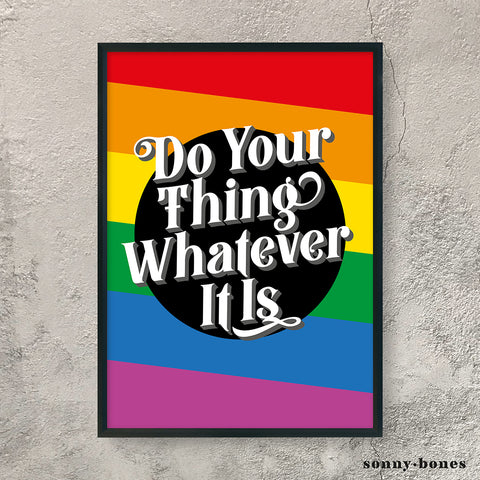 DO YOUR THING (rainbow)