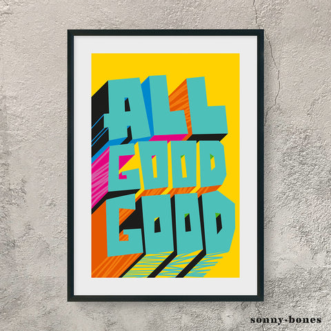 ALL GOOD GOOD (turquoise)