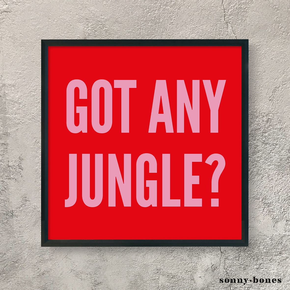 JUNGLE (red/pink)